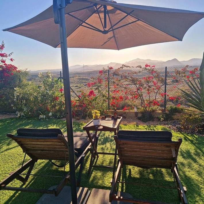 Casa rural para 6 personas, con jardín además de vistas y piscina en Muchamiel