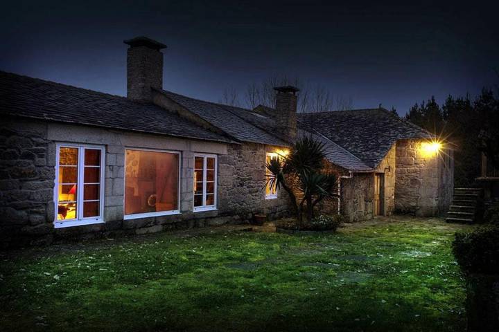 Location de vacances pour 7 personnes, avec Jardin et Vue à Guitiriz