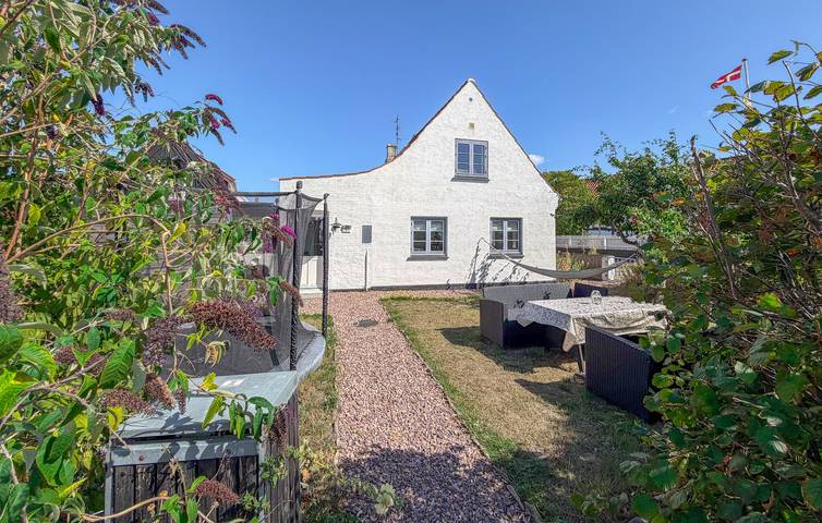 Feriehus for 6 personer med have in Svaneke, Bornholm