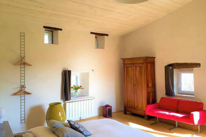 Gîte pour 13 personnes, avec jacuzzi ainsi que piscine et jardin à Cros - 4