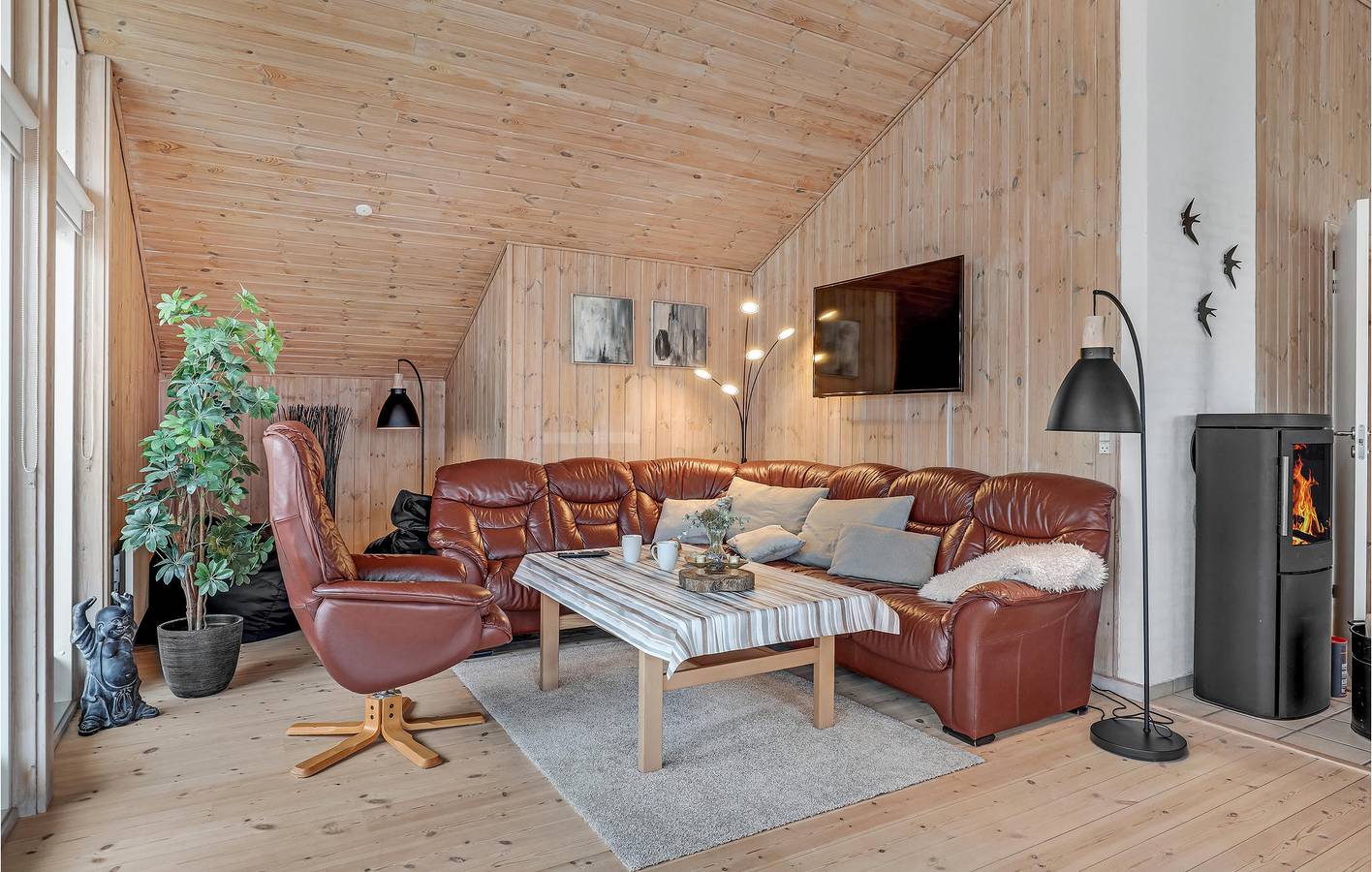Ferienhaus für 6 Personen mit Terrasse in Østre Sømarken, Pedersker
