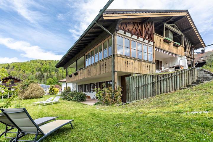 Hütte für 4 Personen, mit Garten und Sauna