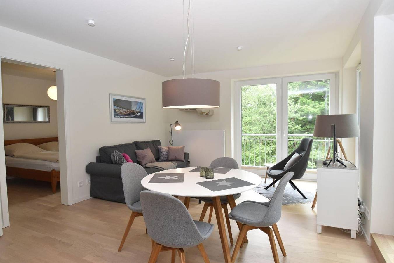 Ganze Wohnung, - Smucke Utkiek - möbliertes Wohnen ab 4 Wochen Aufenthaltsdauer in Glücksburg, Flensburger Förde