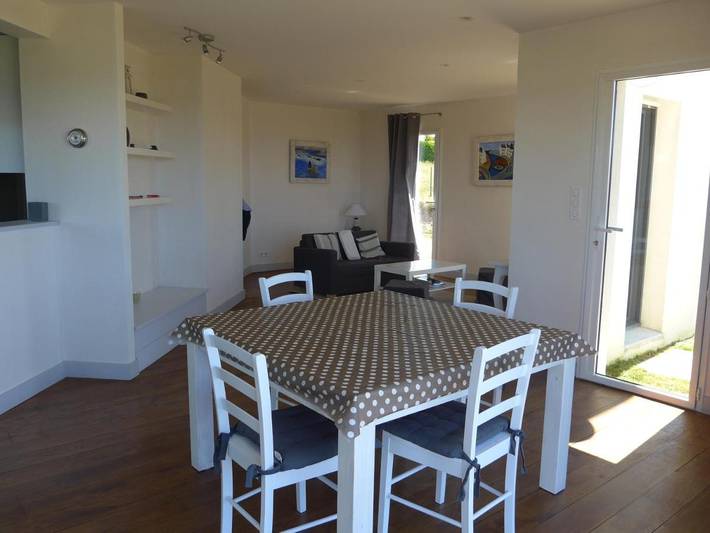 Location de vacances pour 8 personnes, avec vue et jardin dans Port de Pors Poulhan - 4