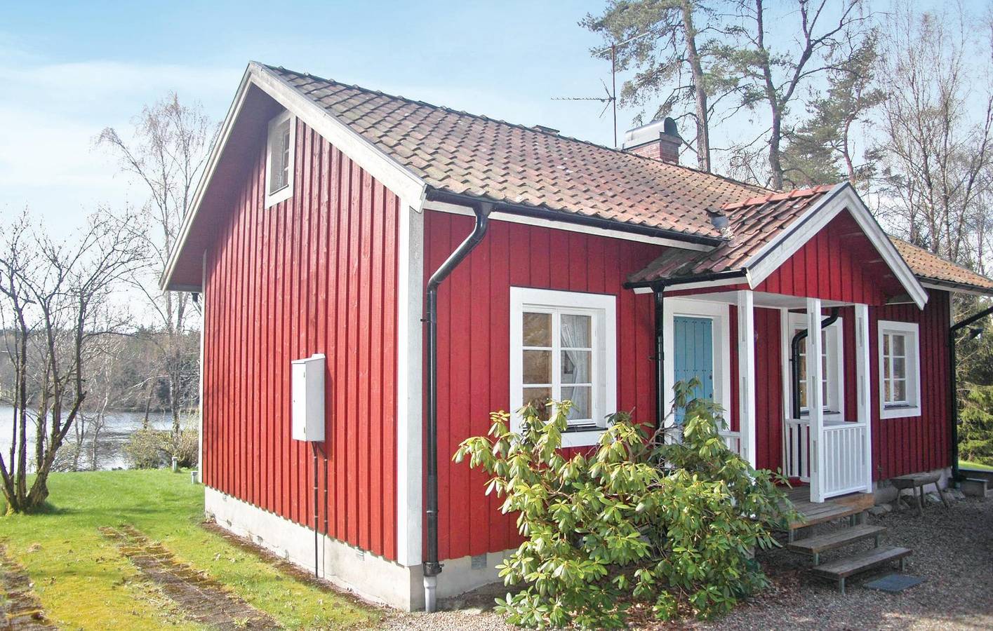 Hus för 6 Personer, med sjöutsikt samt trädgård och terass