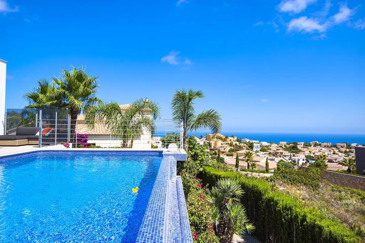 Casa rural para 6 personas, con Vistas al mar además de Jardín y Piscina en Benitachell - 3