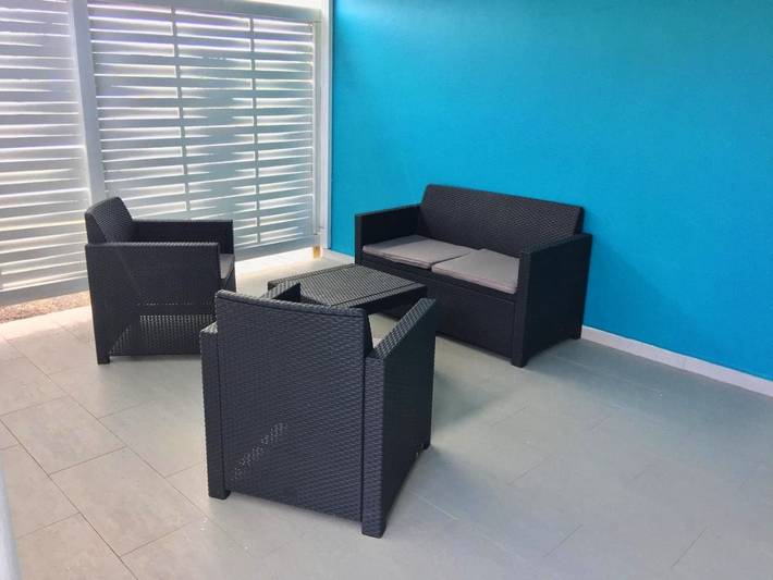 Gîte pour 6 personnes, avec terrasse et piscine à Le Moule - 3