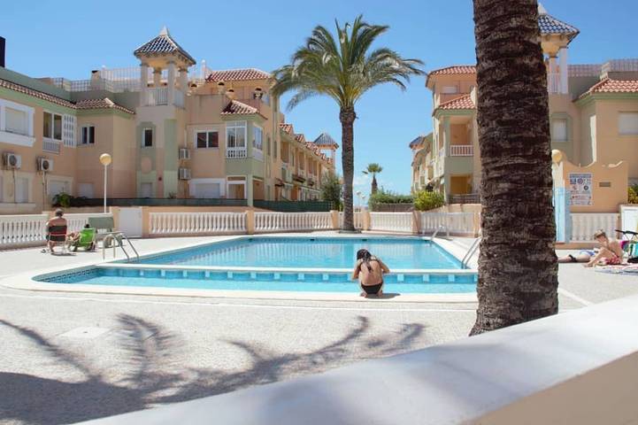 Ferienwohnung für 9 Personen, mit Pool und Garten, mit Haustier in La Manga