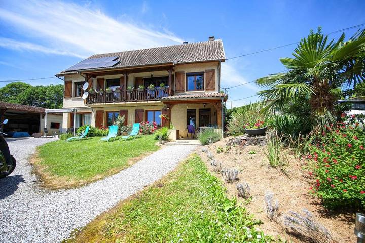 Maison de vacances pour 4 personnes, avec vue et jardin