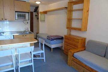 Gîte pour 3 personnes, avec balcon dans Valfréjus