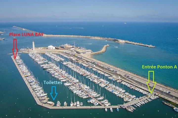 Bateau pour 6 personnes, avec vue et terrasse dans l' Hérault - 4