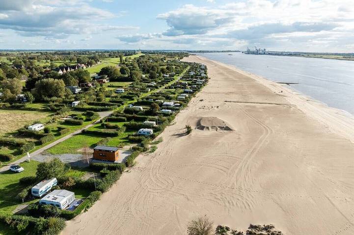 Wohnwagen für 4 Personen an der Nordsee
