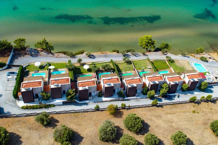 Ferienhaus für 6 Personen, mit Balkon und Terrasse sowie Garten und Ausblick in Griechenland - 4
