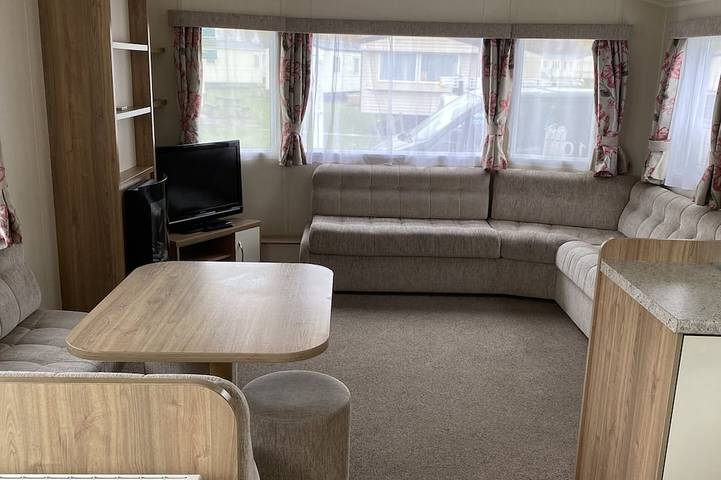 Static caravan for 8 people in Somerset