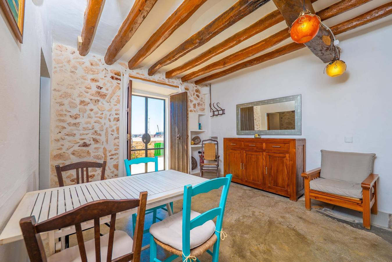 Cas Padrins (Portopetro) - Malerisches Haus direkt am Meer in Portopetro mit kostenlosem Wifi in Portopetro, Santanyí