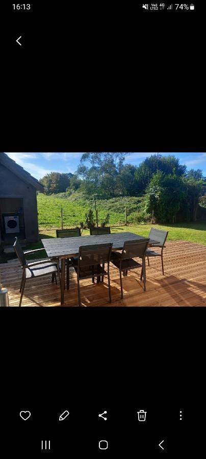 Location de vacances pour 6 personnes, avec vue et jardin à Berville-sur-Mer - 4