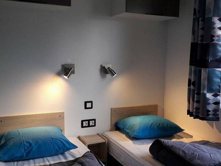 Camping Lizoé - Entre pierres et mer - Mobilheim 4 personen - Mobilheim Confort 30m² - Keine Haustiere in Pont-Croix, Quimper und Umgebung