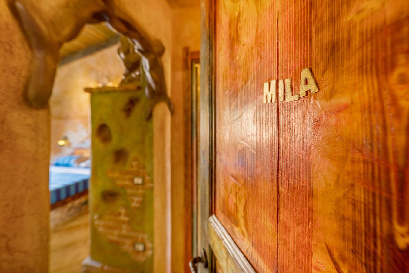 Zimmer 'Mila' mit Bergblick, Gemeinschaftsterrasse und Wlan in Teulada, Cagliari Provinz