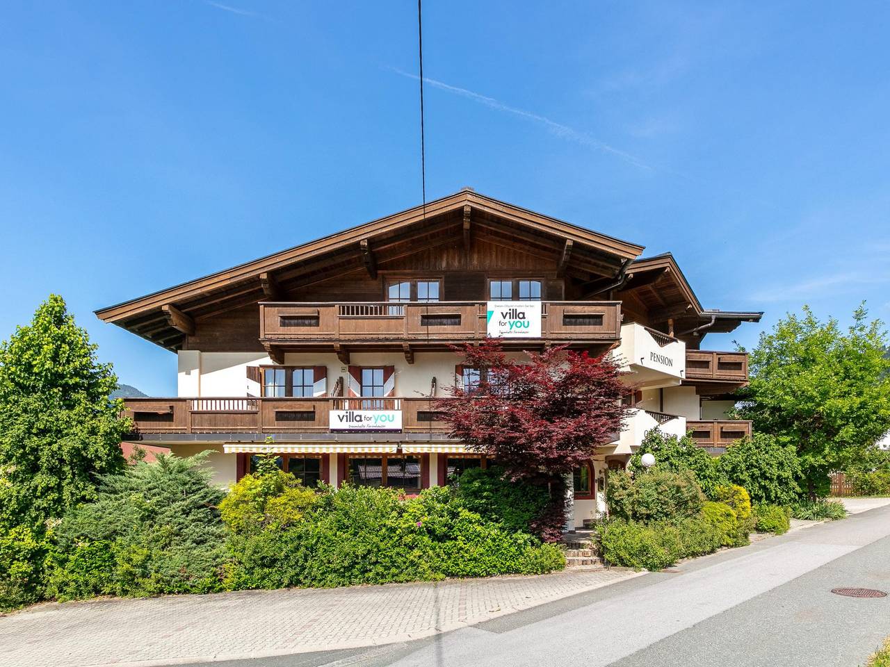 Traditionelle Tiroler Pension für große Gruppen in Brixen im Thale, Kaisergebirge