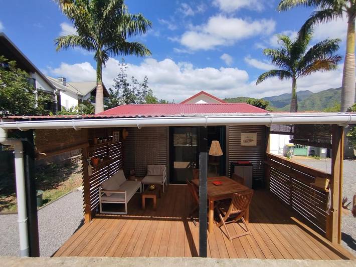 Maison de vacances pour 3 personnes, avec jardin
