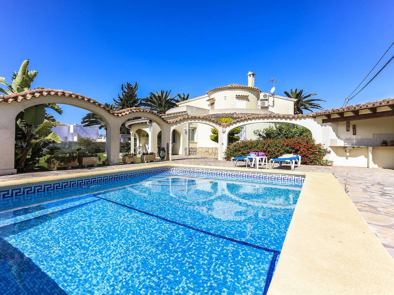 Villa à Denia pour 8 pers. avec piscine privée, proche plage et centre in Las Marinas, Dénia
