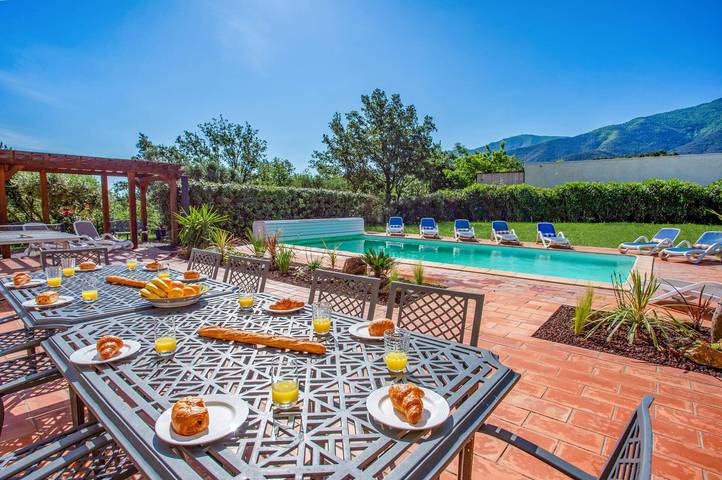 Location de vacances pour 11 personnes, avec jardin à Villelongue-dels-Monts - 3