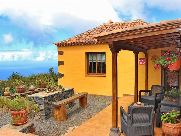 Ferienhaus für 4 Personen, mit Terrasse und Garten sowie Ausblick auf La Palma - 3