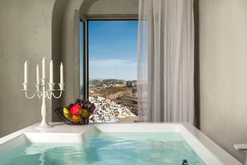 Villa pour 2 Personnes dans Firostefani, Thera, Photo 3