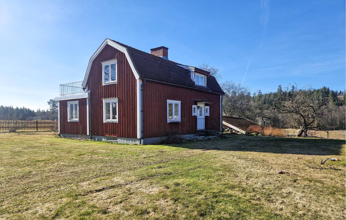 Ferienhaus für 8 Personen mit Terrasse in Ydre und Umgebung