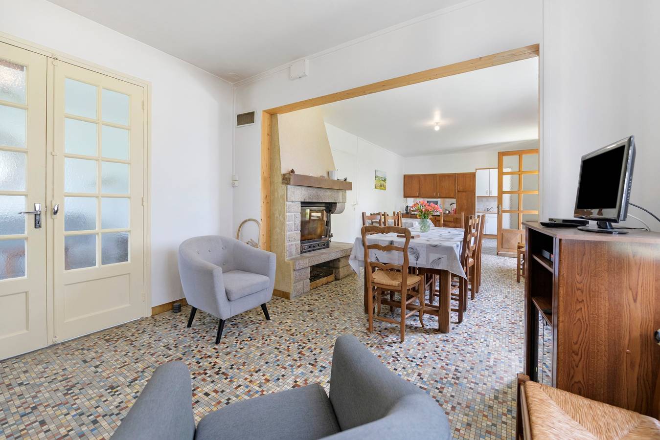 Gîte Chez Madeleine: terraza privada, jardín y Wi-Fi en Coutances in Coutances, Coutances y alrededores