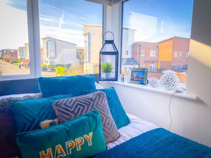 B&b for 2 people, with Terrace and Garden as well as View in Manchester