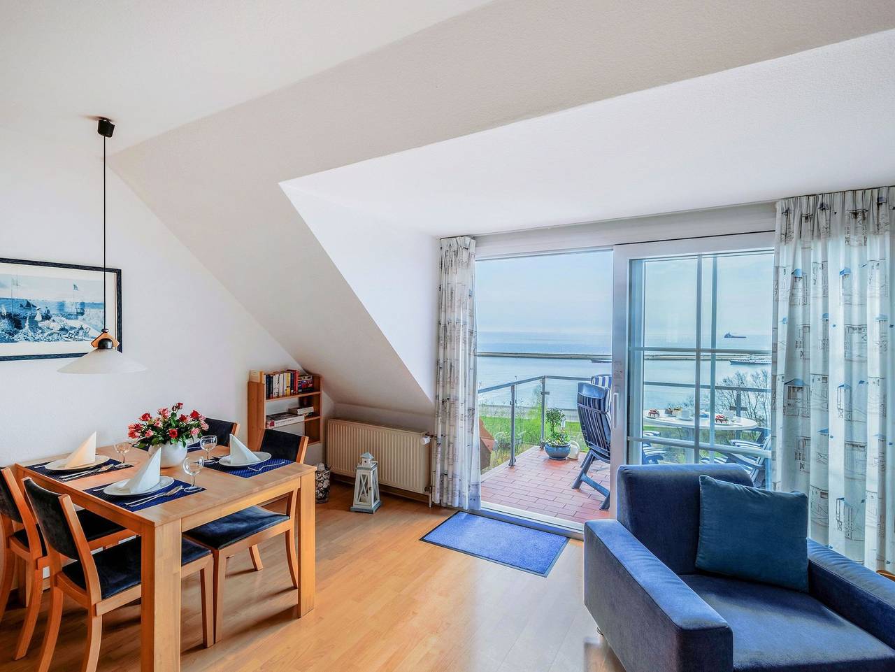 Ganze Ferienwohnung, Ferienhaus Trelleborg, Wohnung 3 - Ferienhaus Trelleborg, Wohnung 3 in Sassnitz, Nationalpark Jasmund