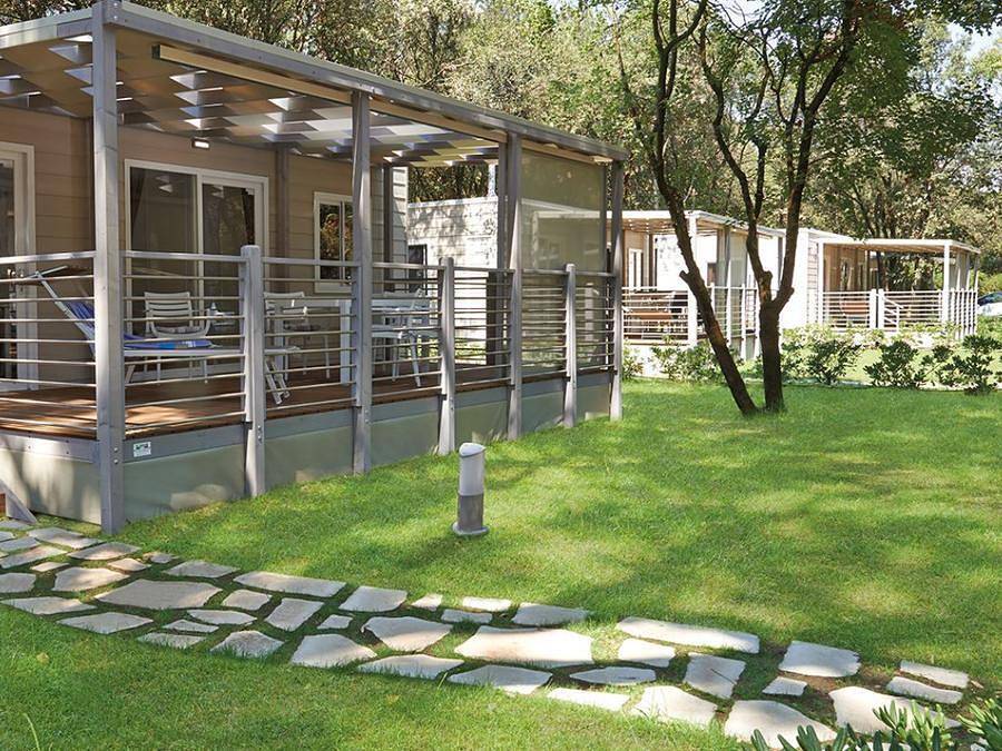 Camping Villaggio Baia Domizia - Mobilheim 6 personen - Maxi Wohnwagen Capri in Sessa Aurunca, Caserta Provinz