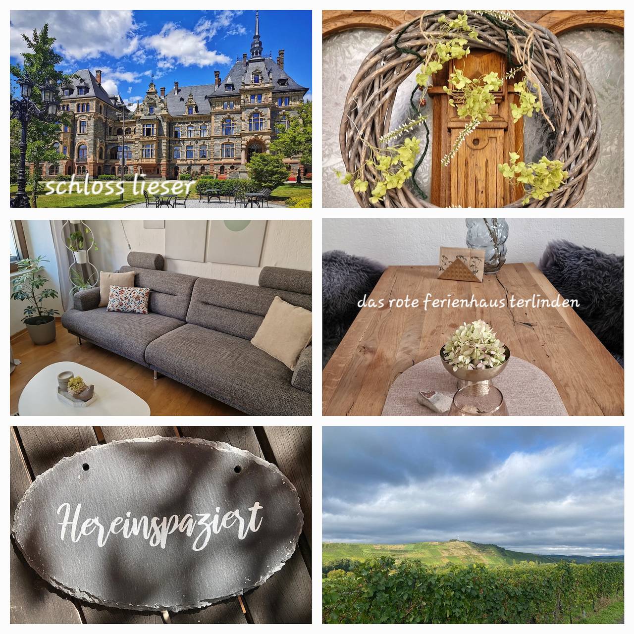 Maison de vacances "Das Rote Ferienhaus Terlinden" (La maison de vacances Rote Terlinden) in Lieser, Région de Bernkastel-Kues