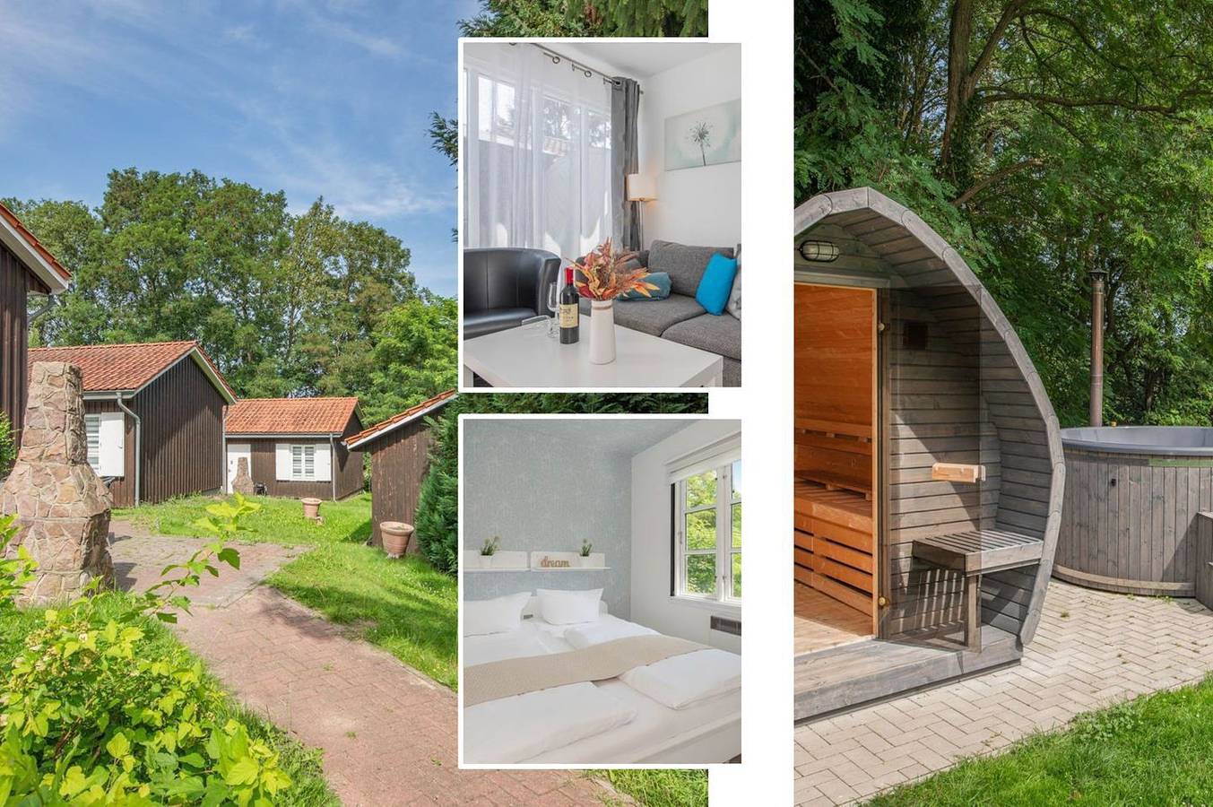 Ruhiger Bungalow in Bansin mit Garten & Wlan – für Familien & Hund geeignet in Bansin, Heringsdorf