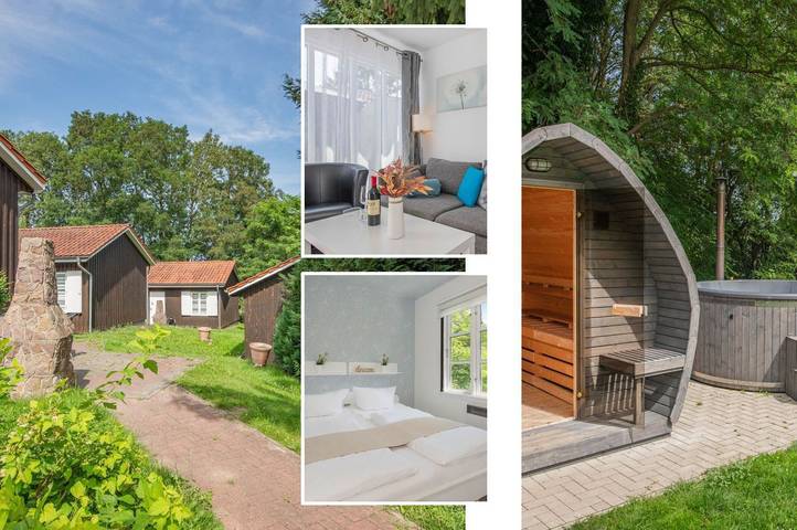 Ferienhaus für 4 Personen, mit Whirlpool und Sauna sowie Garten, mit Haustier auf Usedom
