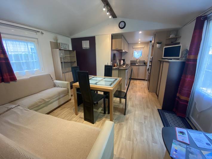 Mobil home pour 4 personnes, avec piscine, animaux acceptés dans Plage Nord (Fouras) - 2