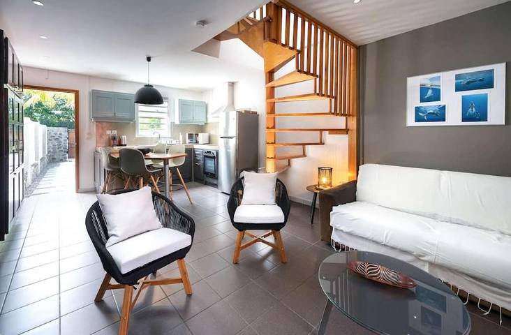 Location de vacances pour 6 personnes, avec terrasse dans Plage de Boucan Canot - 3