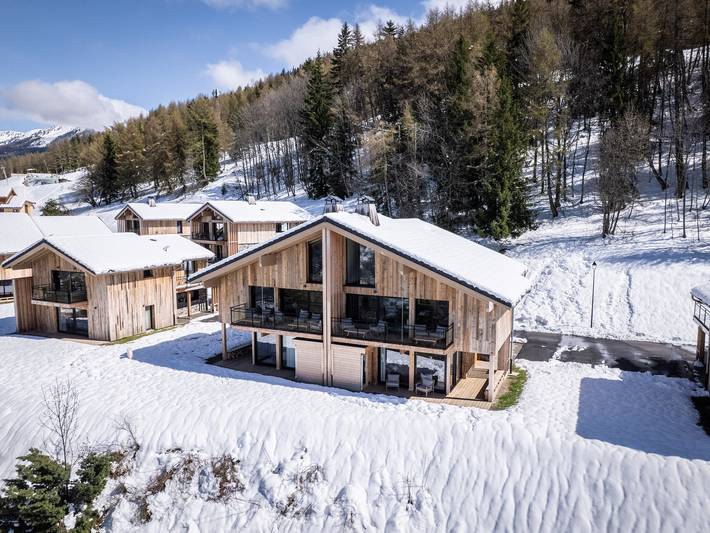 Chalet pour 12 personnes, avec terrasse et sauna