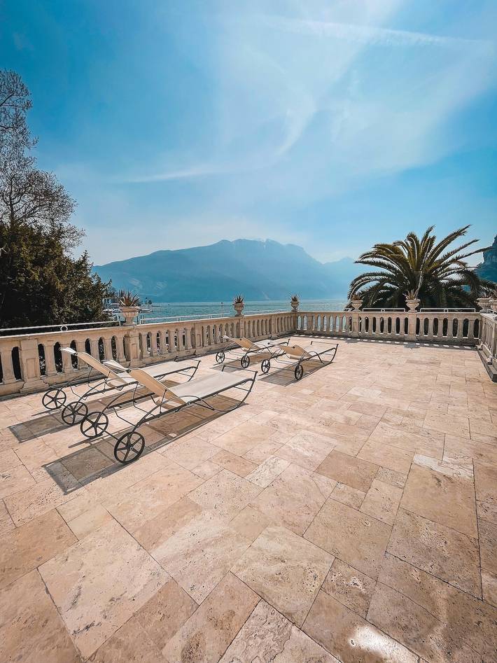 Appartamento intero, Appartamento 'Monolocale Classic (20 m²)' vista città, Wi-Fi e aria condizionata in Riva del Garda, Prealpi Gardesane