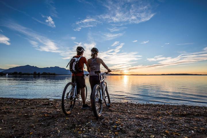 Ganze Ferienwohnung, Ferienwohnung Sam - Ferienwohnung für 2-4 Personen, 1 sep. Schlafzimmer und Balkon in Chieming-Laimgrub in Chieming, Chiemsee