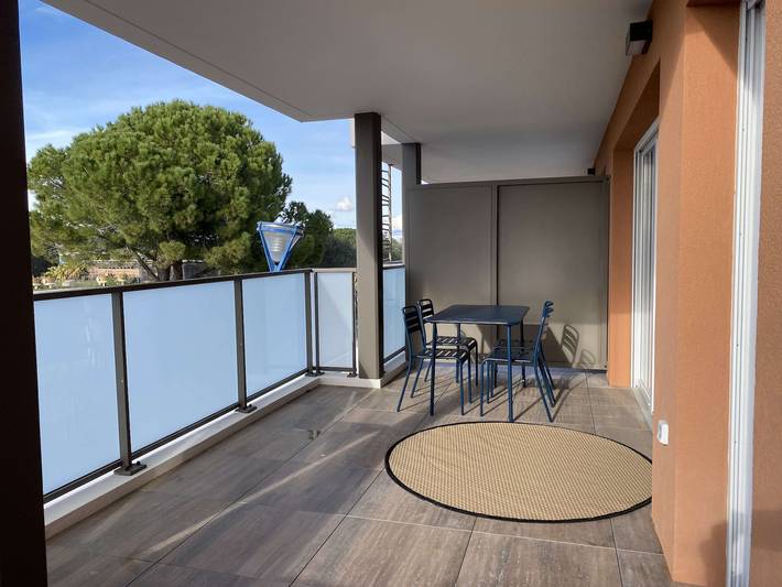 Appartement de vacances pour 4 personnes, avec Terrasse et Piscine