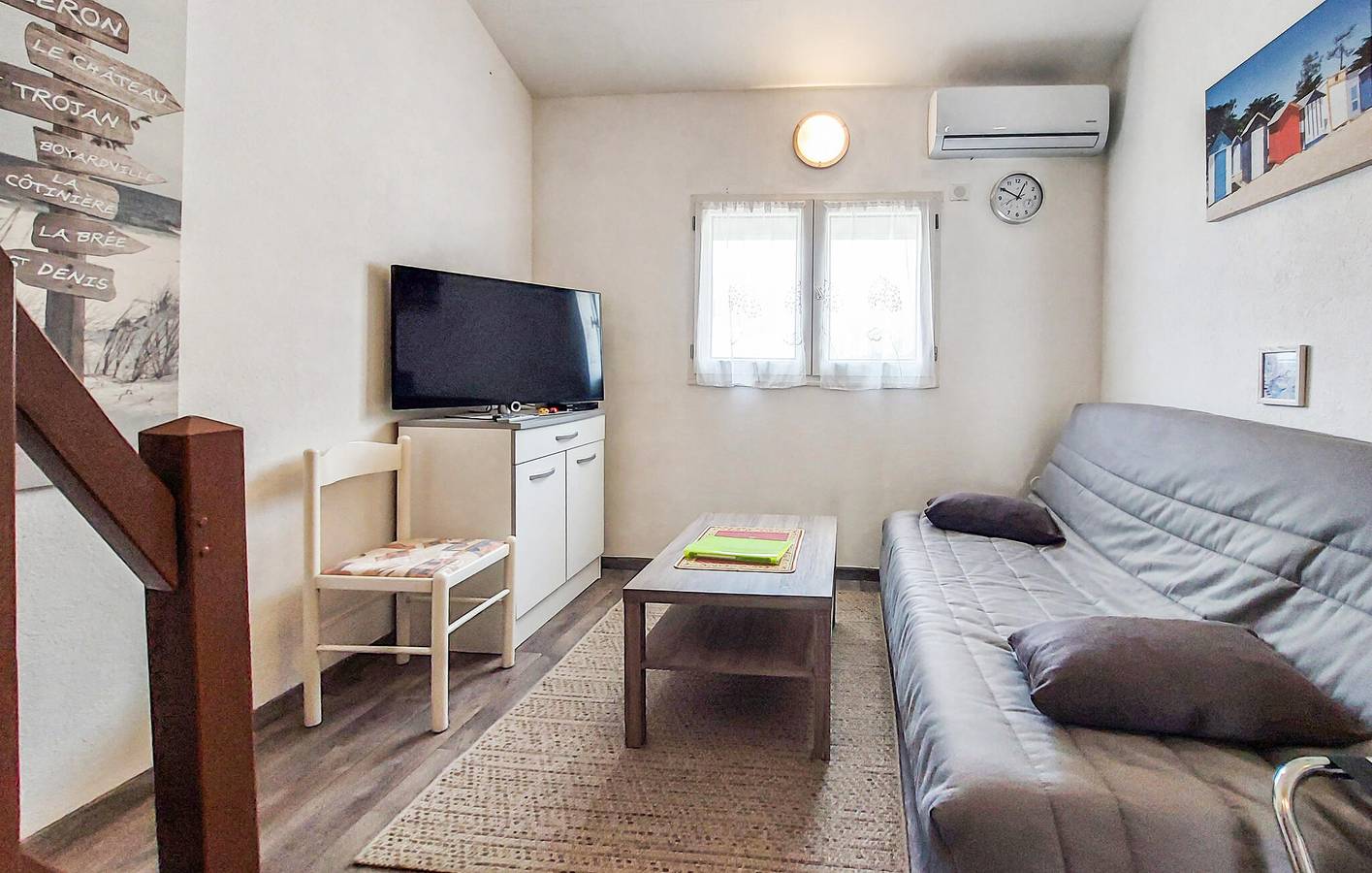 Acogedor apartamento con piscina y jardín, a 1,5 km de la playa de la Phibie in Le Château-d'Oléron, Côte de Beauté