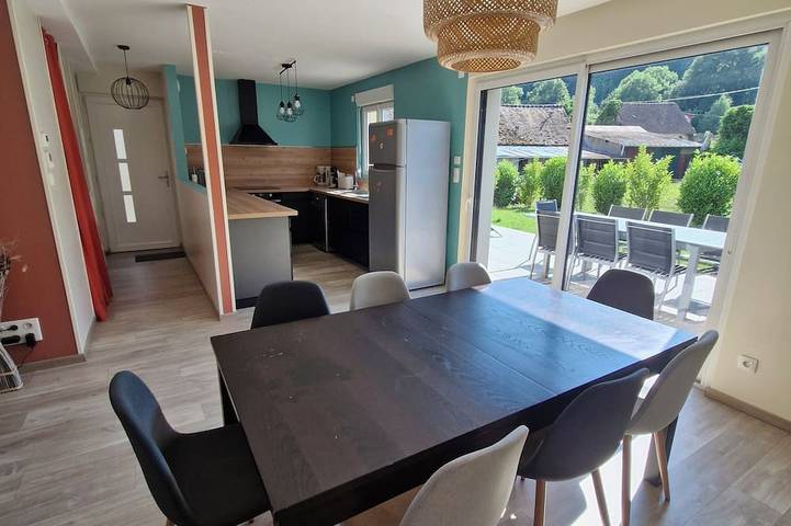 Maison de vacances pour 8 personnes, avec jardin et terrasse