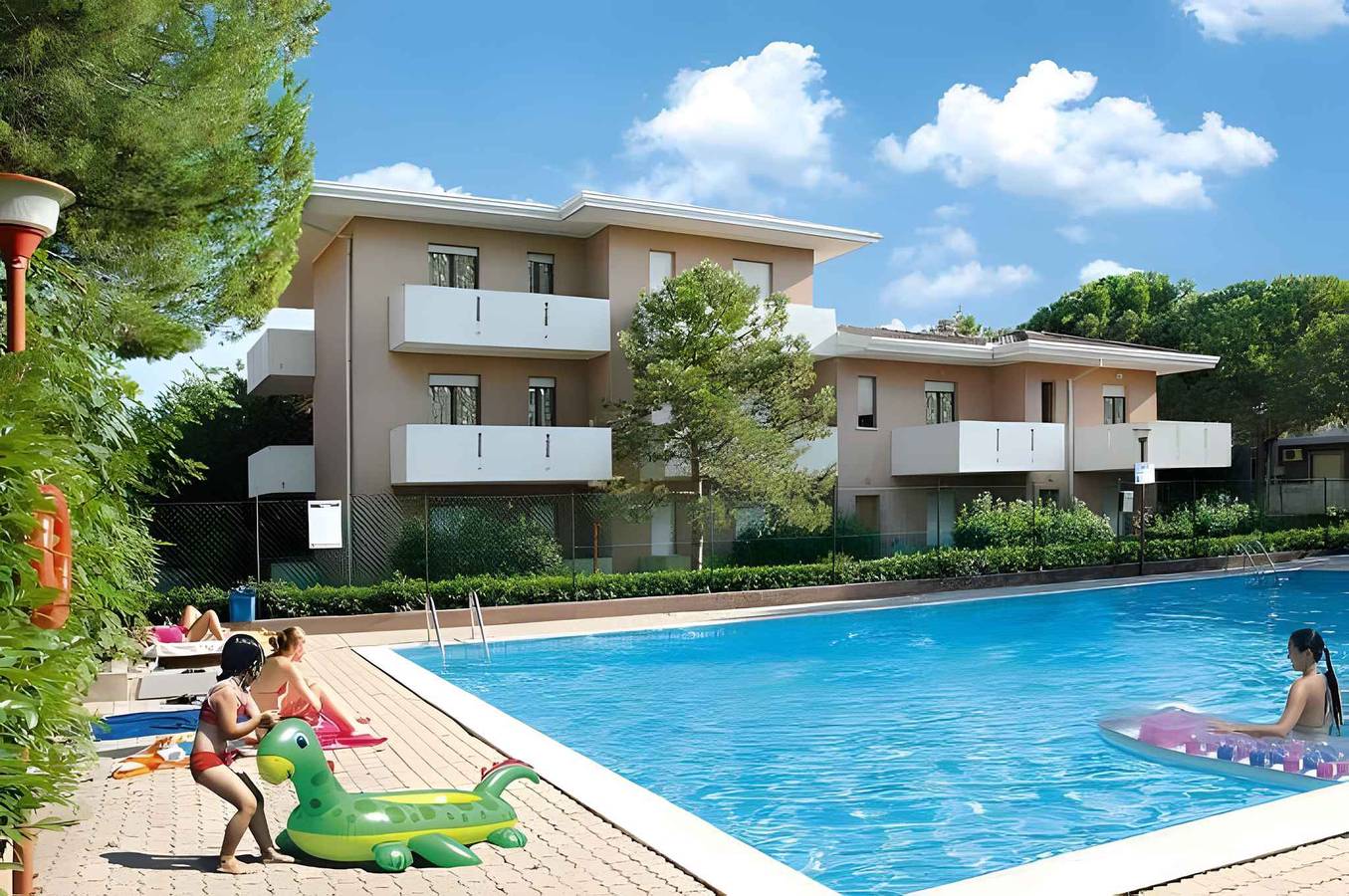 Apartamento vacacional entero, Apartamento vacacional con piscina y aire acondicionado  in Lignano Sabbiadoro, Provincia d'Udine