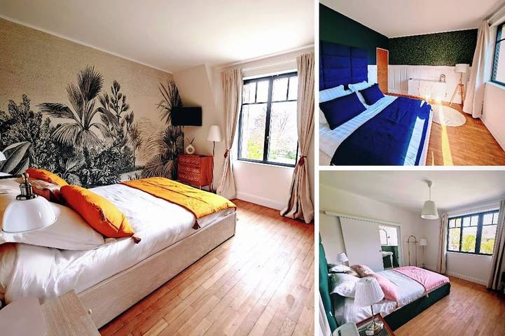 Gîte pour 7 personnes, avec jardin à Saint-Quentin-sur-le-Homme - 4