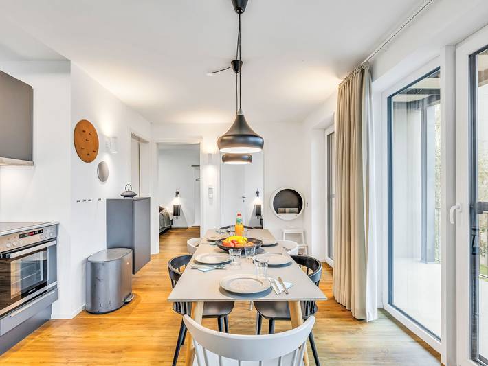 Ferienwohnung für 6 Personen, mit Balkon in Lembruch - 2
