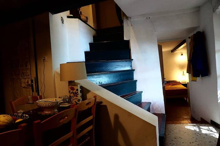 \"Les Terrasses\" : maison de village, 4/6 personnes, terrasses, vues sur le lac. in Sainte-Croix-du-Verdon, Gorges du Verdon