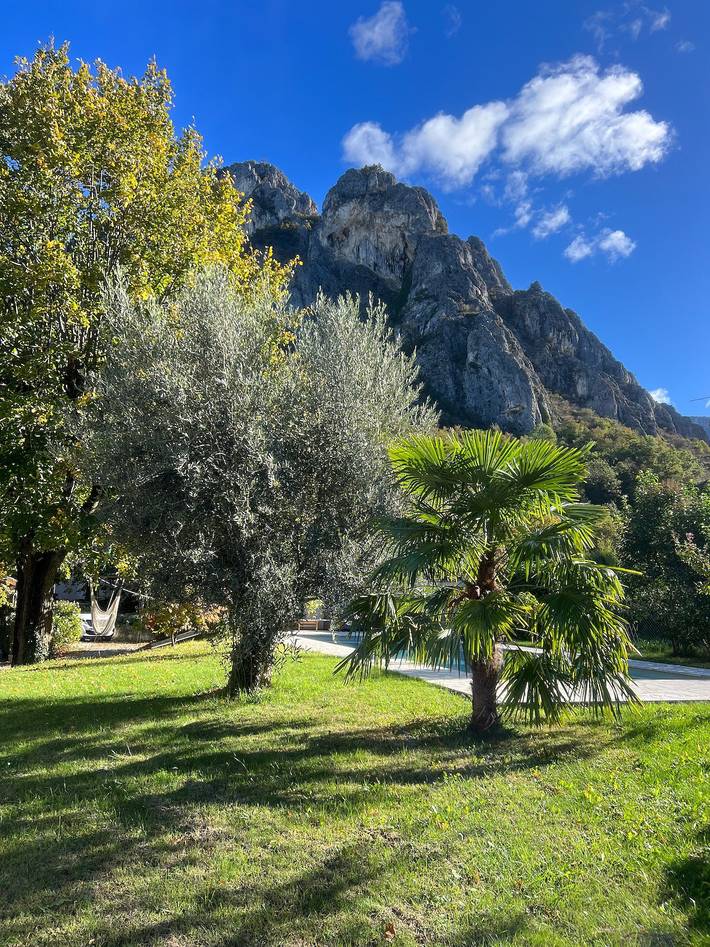 Piscina privada climatizada con vistas al Vercors in Beauregard-Baret, Vercors