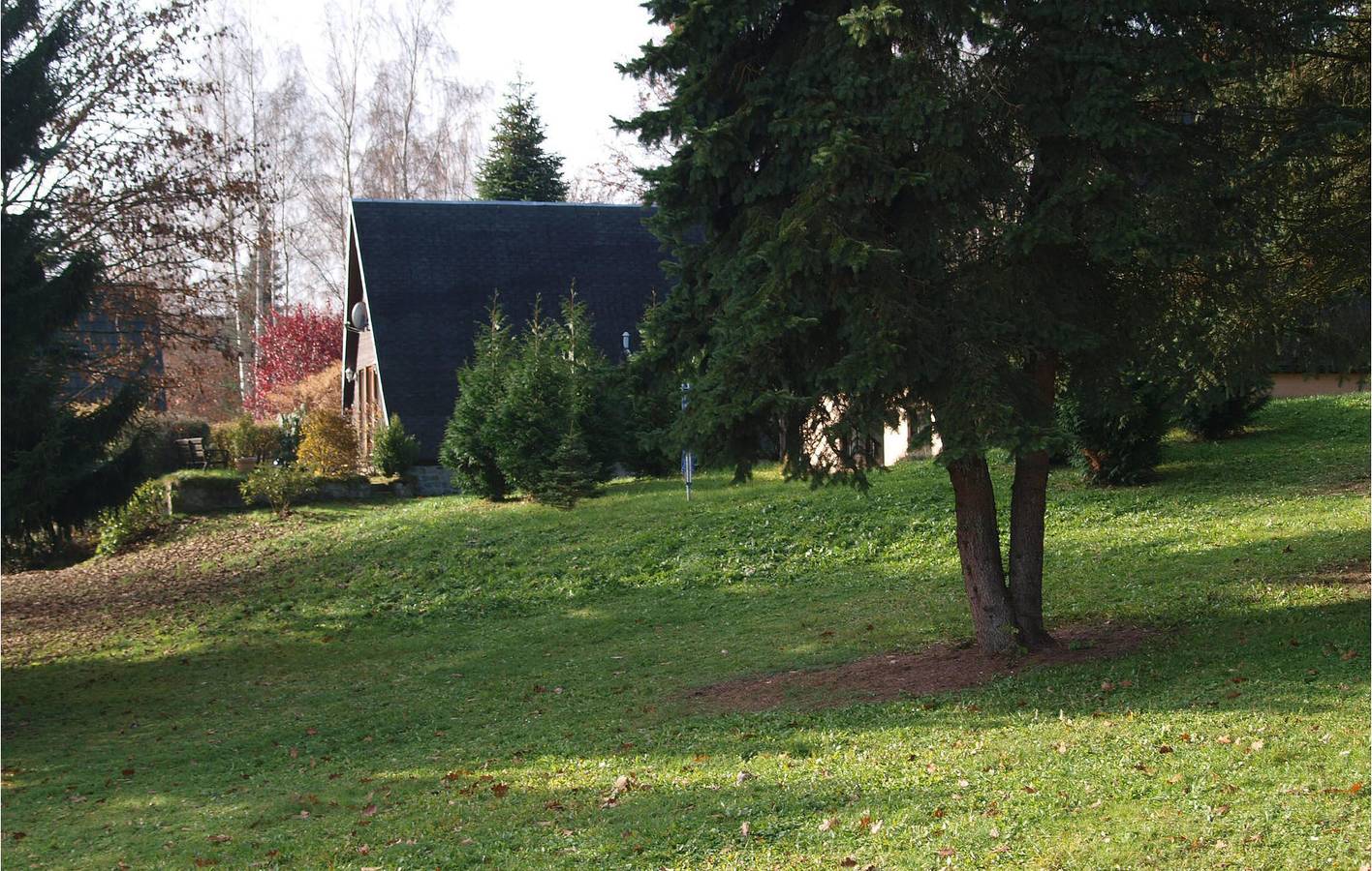 Terrassenwohnung mit Flussblick und Parkplatz in Saaldorf, Bad Lobenstein